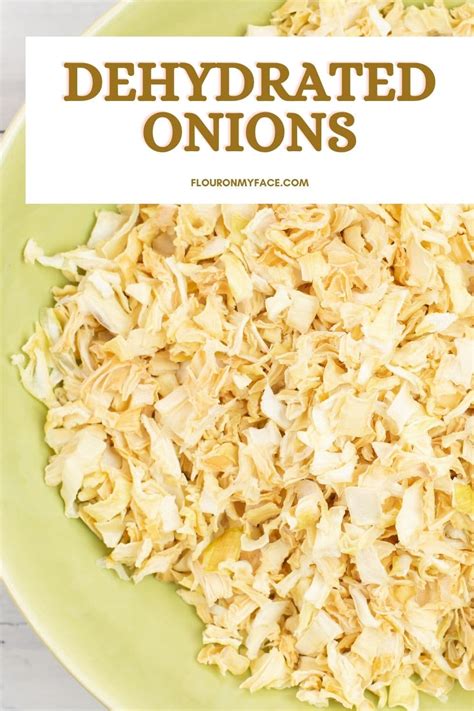 How To Dehydrate Onions (with a dehydrator) - Flour On My Face