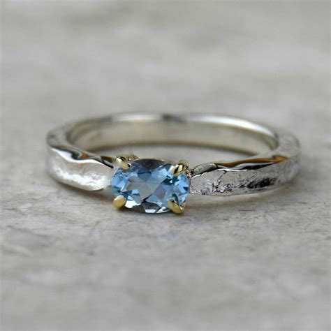 Cinderella Aquamarine March Birthstone Ring By Alison Moore Designs ...