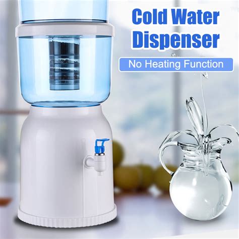 White Mini Water Dispenser Table Top Countertop Bottle Water Dispenser for Home Kitchen Office ...