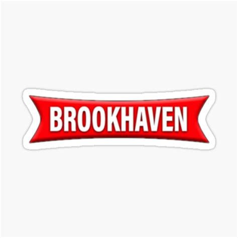 "Brookhaven Classic" Sticker for Sale by OdinBeaton | Redbubble