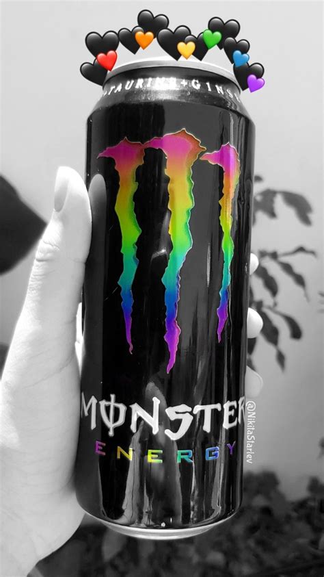 Rainbow Monster Energy 🌈 | Monster energy, Monster energy drink ...