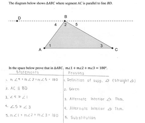 PLEASE HELP!!!!!! Prove that the sum of the measures of the interior ...