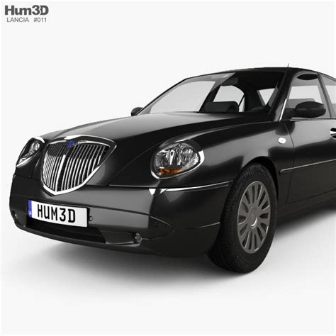 Lancia Thesis 2009 3D model - Vehicles on Hum3D