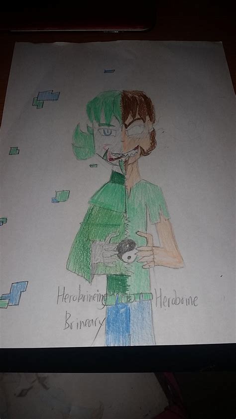 Herobrineing Brineary/Herobrine by MCStevebrine12 on DeviantArt