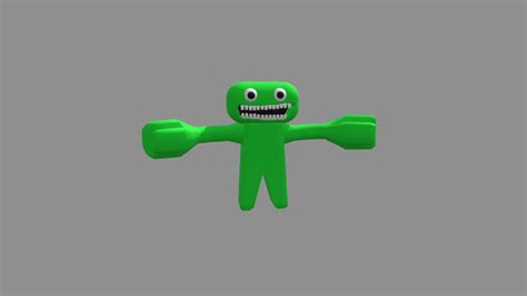 Garten Of Banban Green Monster Jumbo Josh - Download Free 3D model by ...