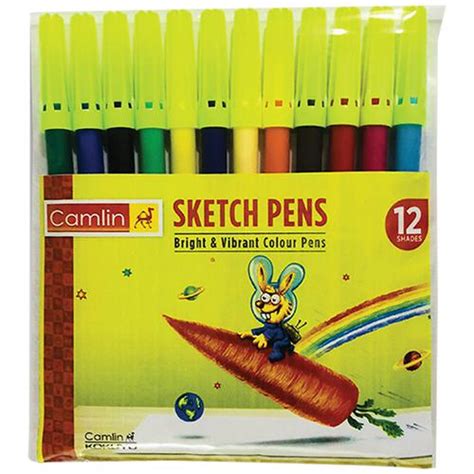 Buy Camlin Colour Pencil Combo Half Size Sketch Pen 12 Shades 1 Pc Online at the Best Price ...