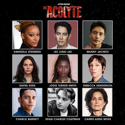 Star Wars: The Acolyte Original Series Cast Revealed, including Squid Game's Lee Jung-Jae and ...