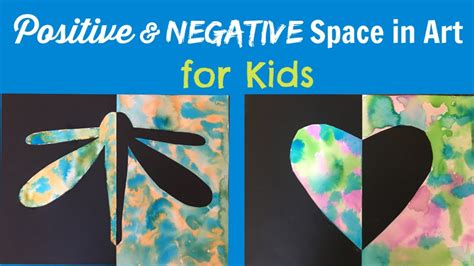 Positive & Negative Space in Art for Kids, Teachers and Parents - YouTube