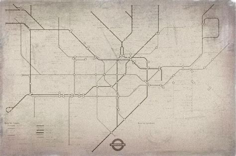 Old London Underground Map I Made :)