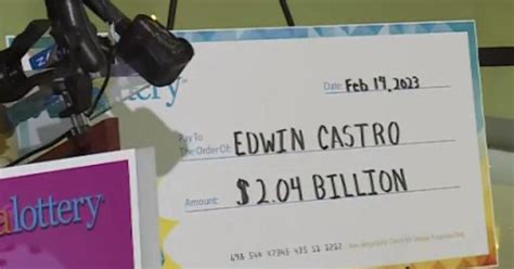 Edwin Castro announced as $2.04 billion Powerball jackpot winner - CBS Los Angeles