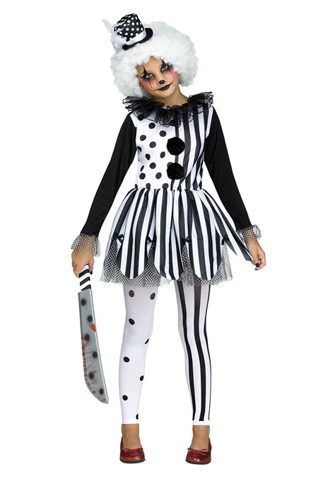 Killer Clown Costume for Girls