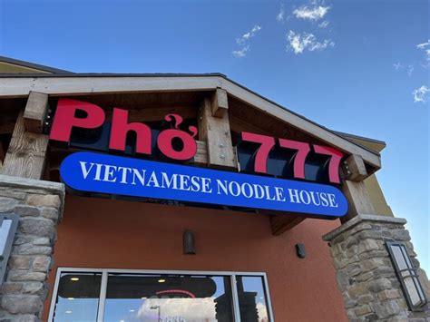 Pho 777 Vietnamese Noodle House menu – SLC menu