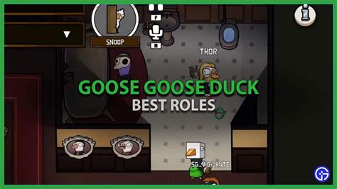 The Best Roles In Goose Goose Duck - Gamer Tweak