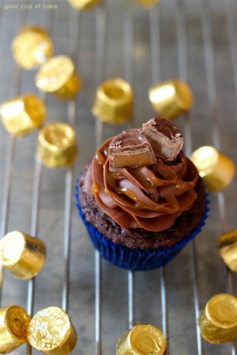 Rolo Cupcakes - Your Cup of Cake