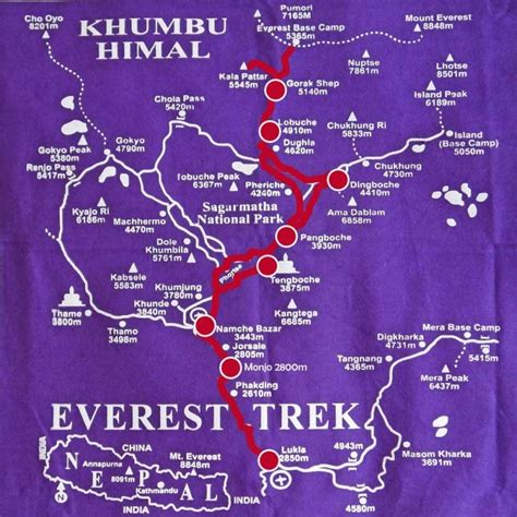 Everest Base Camp trek itinerary - 12-days +PDF - STINGY NOMADS