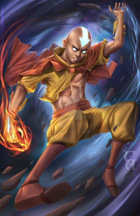 Avatar Aang Fanart by christianamiel21 on DeviantArt