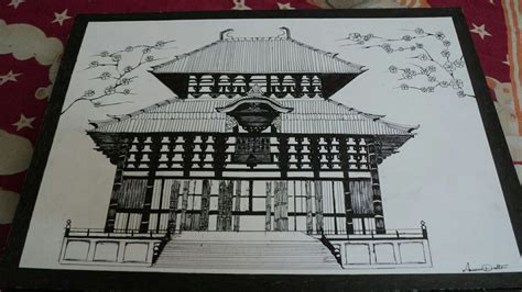 Buddhist Temple Drawing at GetDrawings | Free download