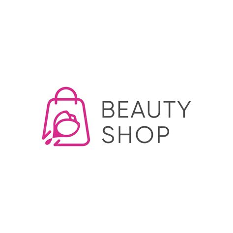 Premium Vector | Beauty shop logo design with flower concept