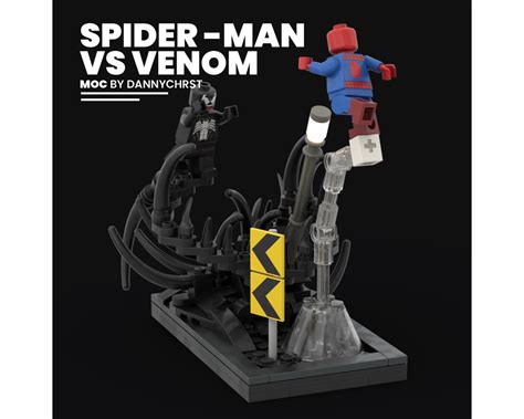 LEGO MOC SPIDER-MAN VS VENOM MINI DIORAMA by dannychrst | Rebrickable ...