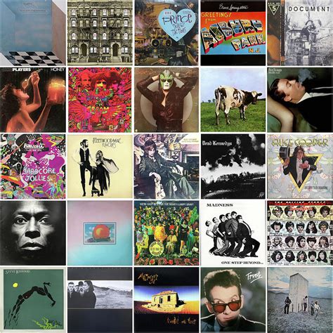 Rolling Stones 100 Greatest Album Covers 76 To 100 Mixed Media by Stephen Smith Galleries - Pixels