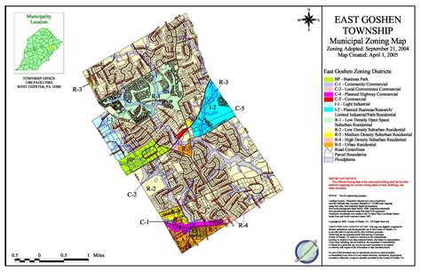 Zoning Map : East Goshen Township