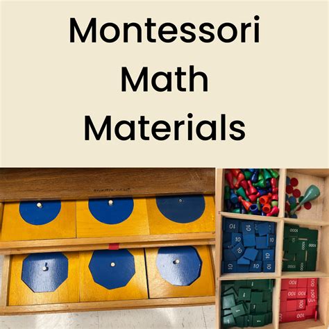 Montessori Math Materials — Parts of the Language, LLC