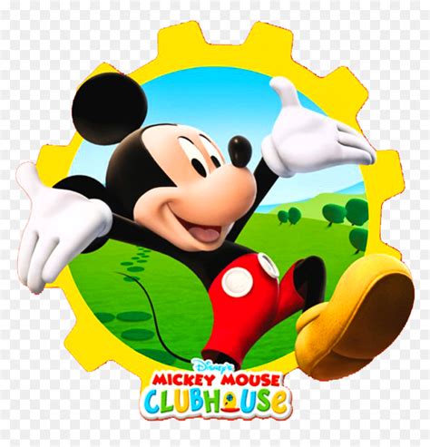 Mickey Mouse Clubhouse Black And White Clipart