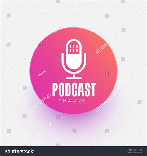 Vector Illustrate Microphone Icon Black White Stock Vector (Royalty Free) 1901152030 | Shutterstock