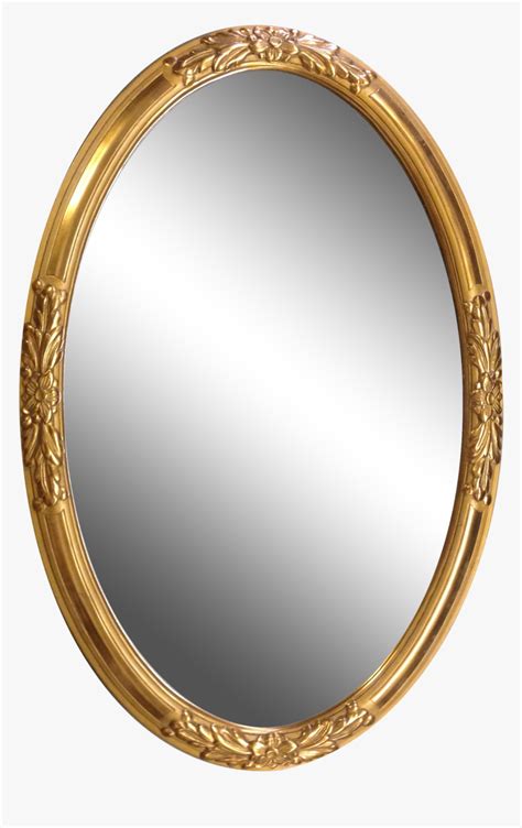 Oval Mirror Frame Png Clipart , Png Download - Oval Shape Photo Frame Png, Transparent Png - kindpng