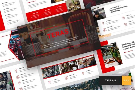 Teras - Restaurant Google Slides Template - Crella