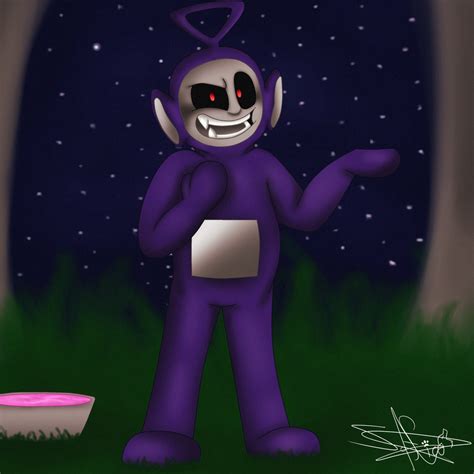 Slendytubbies - Tinky Winky + Speedpaint (REMAKE ) by Drawings-SofiaWolf on DeviantArt