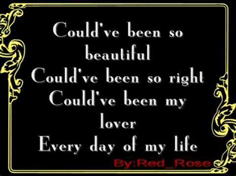 Tiffany - Could've been (Lyrics) - YouTube