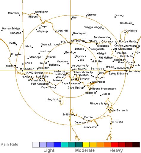 512 km Melbourne Radar