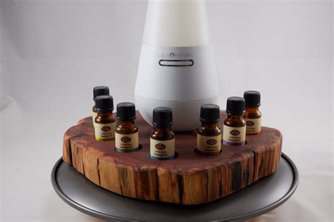 Essential Oil Holder Display Stand (7 Bottles) With Space for Your Diffuser FREE SHIPPING