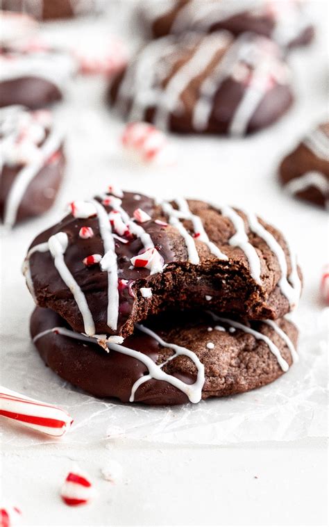 Death by Chocolate Peppermint Cookies - Ambitious Kitchen