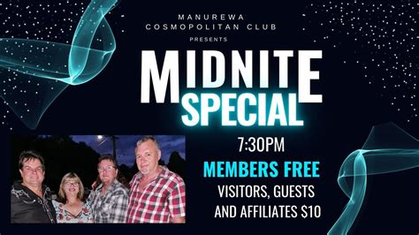 Midnite Special | Manurewa Cosmopolitan Club, Papakura, AU | October 19 ...