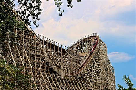 Mean Streak at Cedar Point is a wicked fast high speed wooden roller ...