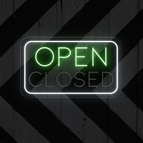 Dual LED Open/Closed Neon Sign | Business Led Light – NeonXpert