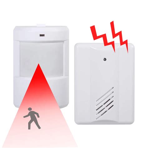 PIR Infrared Sensor Wireless Doorbell Remote Control Motion Detector ...