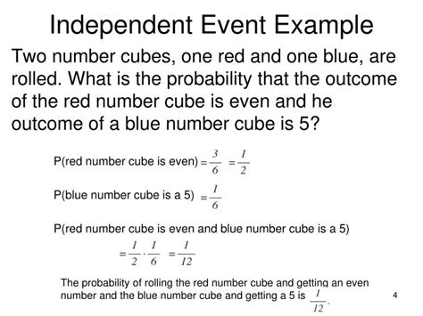 PPT - Independent and Dependent Events PowerPoint Presentation - ID:5435991