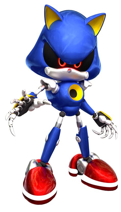 Metal Sonic 3D | Sonic, Sonic dash, Sonic fan art