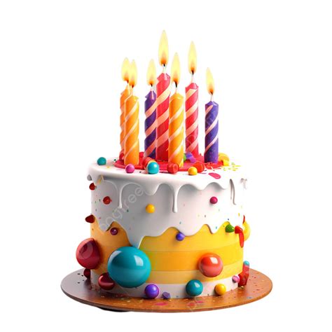 Clipart Birthday Cake Candles