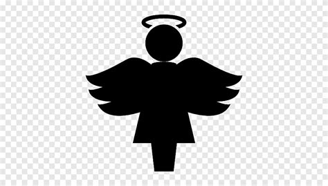 Computer Icons Angel Encapsulated PostScript, angel, monochrome ...