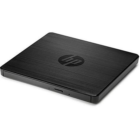 HP External Portable Slim Design CD/DVD RW Write/Read Drive, USB, Black (F2B56AA) - Walmart.com ...