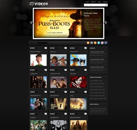 Movie WordPress Theme #36986