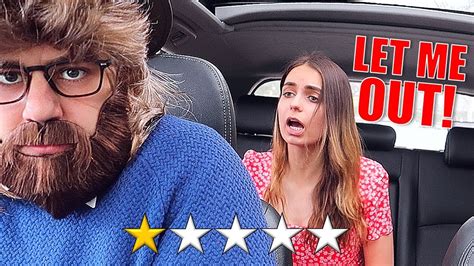 Picked Up my Girlfriend in an UBER under Disguise PRANK! - YouTube