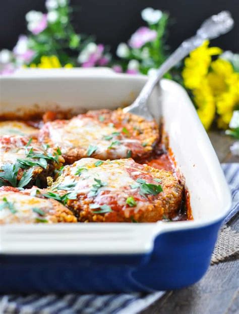 Grandma's Baked Eggplant Parmesan - The Seasoned Mom