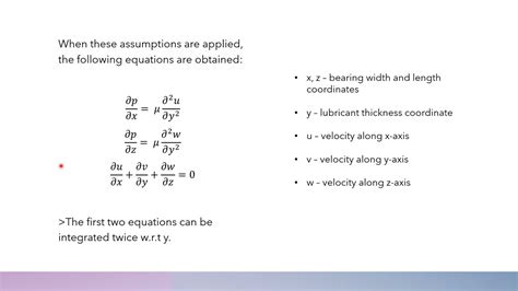 Derivation of the Reynolds Equation with 1D - YouTube