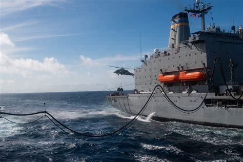 DVIDS - Images - USS Harpers Ferry Conducts A Replenishment At Sea [Image 2 of 3]