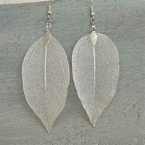 Real Leaf Jewelry - Etsy